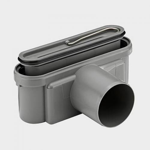 Utloppshus Unidrain 1411 75 mm Låg sidoutlopp