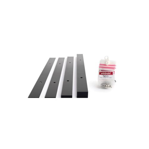 Unidrain Line Extension Sæt 1/2/5/15 mm x 833 mm