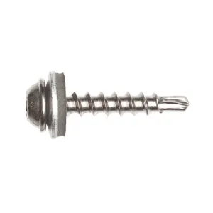 Plåtbleckskruv 4,5x25mm Lindab A30K Vit 50st
