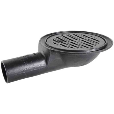 Spygatt 150X75mm Asfalterad Med Sil 0ch Sidoutlopp