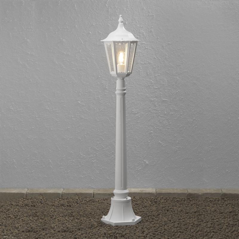 Firenze Havelanterne 120cm E27 100W 230-240V IP43 Hvid Konstsmide