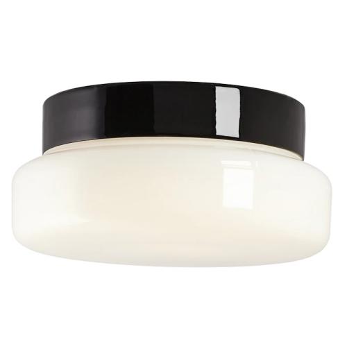 Klassisk LED, Lige, 13W, IP44, Sort, IFÖ ELECTRIC​
