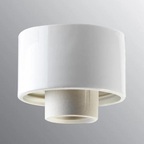 Stikkontakt, Lige, 230V, 75W, IP54, E27, Hvid, IFÖ ELECTRIC