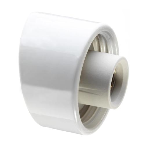 Fatning, 230V, 75W, IP54, Slæde E27, Hvid, IFÖ ELECTRIC