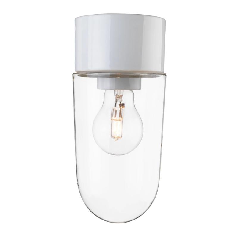 Stabil Klar, Lige, 230V, 75W, IP54, E27, Hvid, IFÖ ELECTRIC