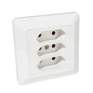 VÄGGUTTAG ELKO RS 3-V EURO INF
