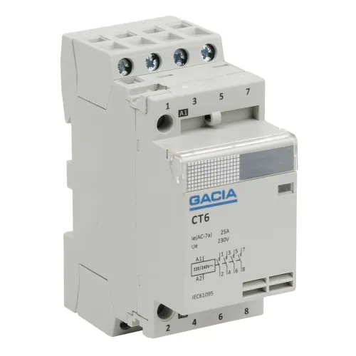 KONTAKTOR 25A 4 SLUTANDE 2MOD