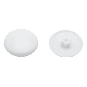 Täcklock T20 20mm Plast Vit 200st Fast 280961