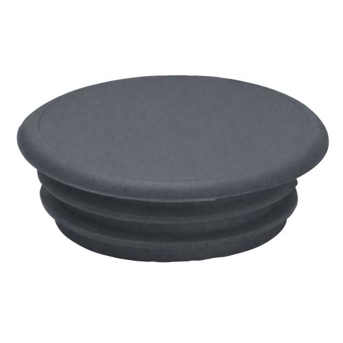 Dækkapper 14/19mm Plastik Mørkegrå 200stk Fast 286206