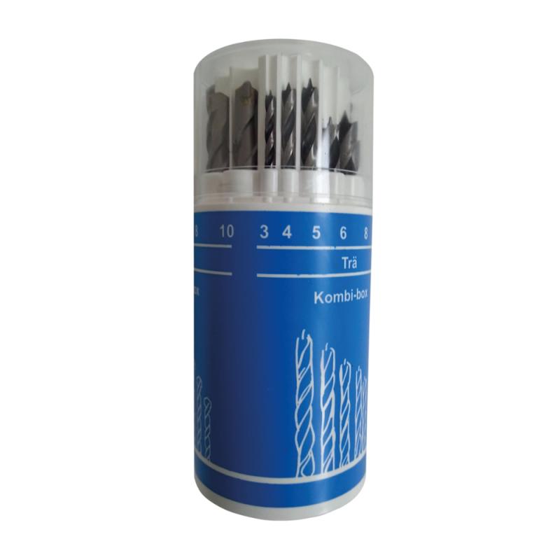 Borekassette Kombi 1-10mm 18stk Wemax