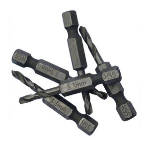 Popnittebor Solid 3,3mm 5stk Wemax