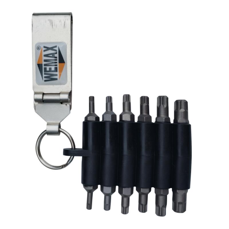 Bitsæt TX 12-Delt S-Grip Wemax