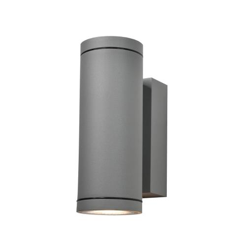 Wall Luminaire Ivy II Small GU10 3Poles 10W 220-240V IP45/IP65 Grey Exaktor