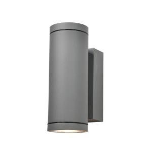 Wall Luminaire Ivy II Small GU10 3Poles 10W 220-240V IP45/IP65 Grey Exaktor