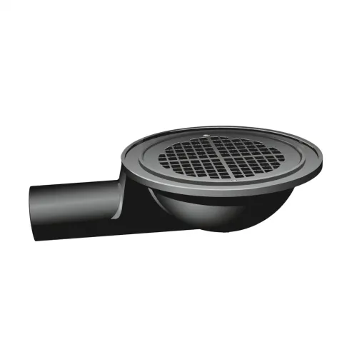 Spygatt Av Gjutjärn 300x100mm Med Sidoutlopp Asf