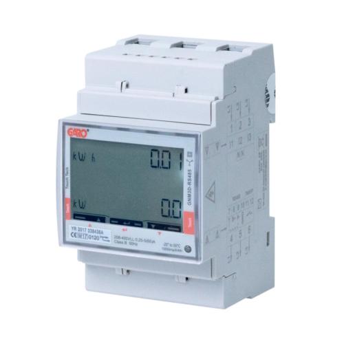 Garo energimåler 3-faset Modbus lokal via RS485