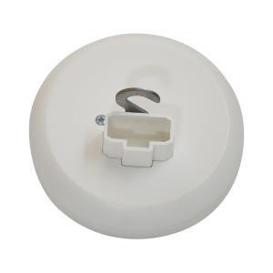 Lamputtag DCL Tak Utanpåliggande 230V 6A Vit Electrica