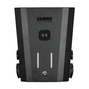 Ladeboks Duo.Combo Smart RFID 3-Fase 22kW IP54 Eldon Installation