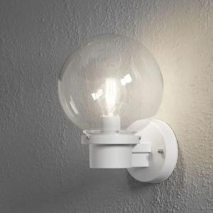 Vägglykta Nemi E27 230-240V IP44 Vit Konstsmide