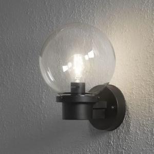 Nemi Vägglykta E27 230-240V IP44 Svart Konstsmide