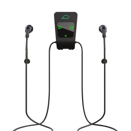 Laddbox CC2 Två Kab 4m 1-Fas 6-32A 7,4kW 230V IP54 Ctek