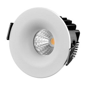 Downlight Q 4,2W 230V 2700K IP44 Hvid Designlight