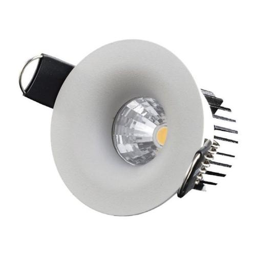 Mini Downlight 4,2W 230V 3000K IP44 Hvid Designlight