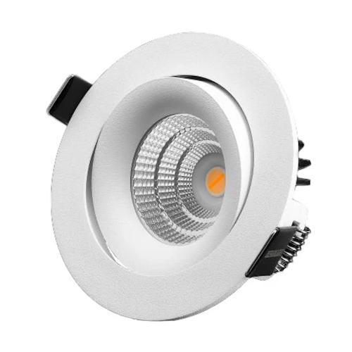 Downlight Tilt 8W 230V 2800K IP21 Hvid Designlight