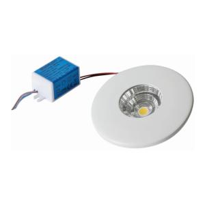 Downlight LFW Fast 4,6W 230V 2700K IP44 Hvid Designlight