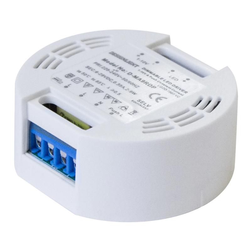 Kører Push 9W 230V 350mA IP20 Designlight