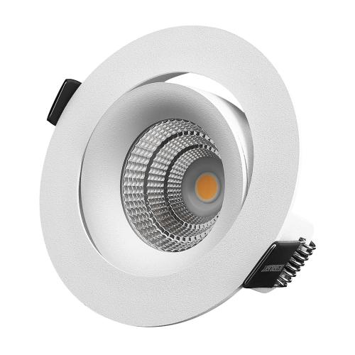Downlight 7W 230V 2700K IP21 Hvid Designlight