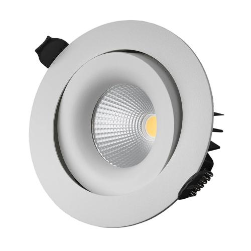Downlight Tilt 11W 230V 3000K IP21 Mat Hvid Designlight