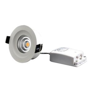 Downlight Fixed 4.2W 230V 2700K IP44 White Designlight