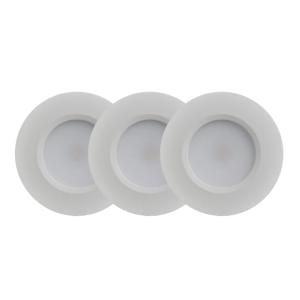 Downlight Q Bench 4.1W 230V 3000K IP44 White 3pcs Designlight