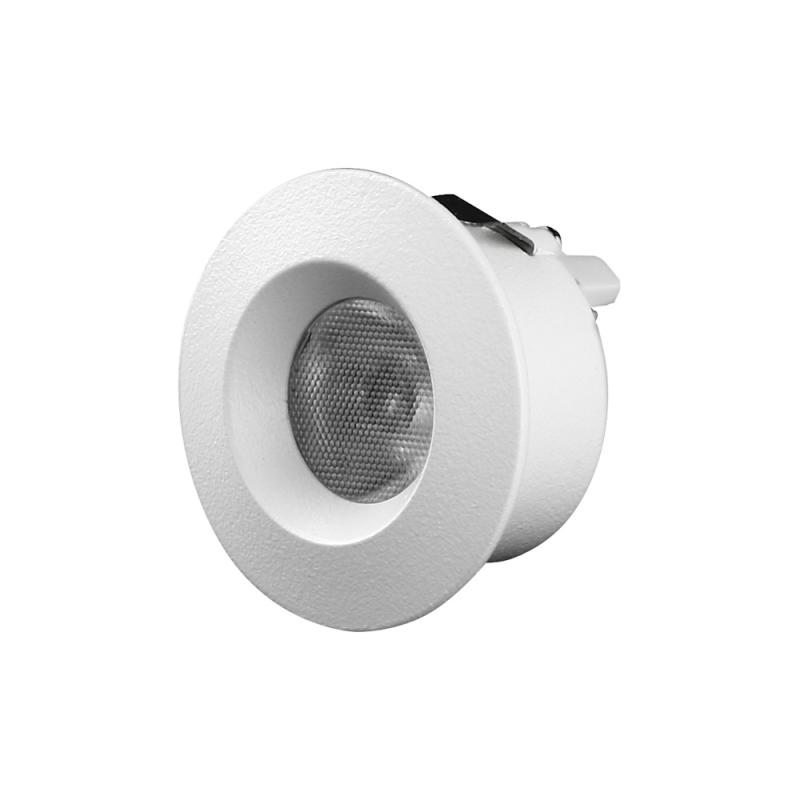 Mini Downlight Hurtig Tilslutning 1,2W 350mA 3000K IP40 10stk Designlight