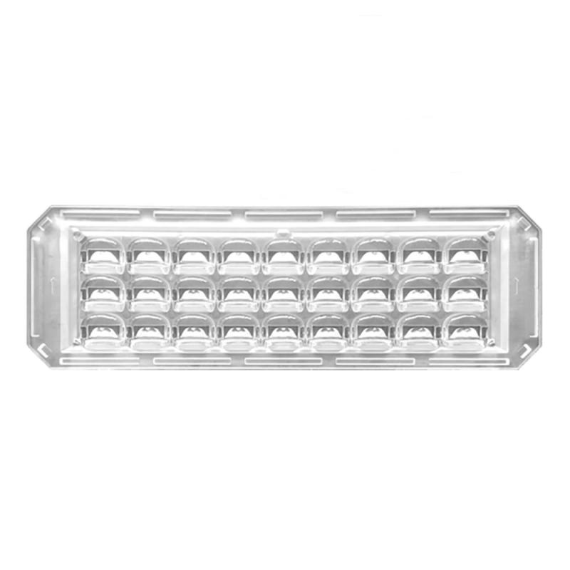 Asymmetrisk Lens M1 130x60° Plast Designlight