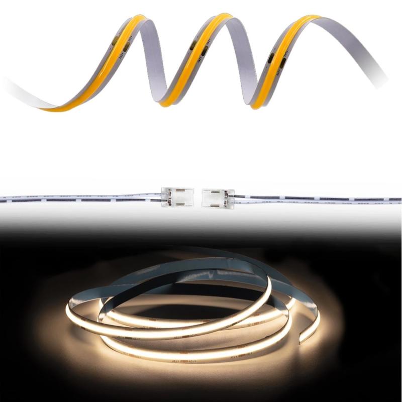 LED Strip Cobby 5m 850lm/m 50W 24VDC 3000K IP20 Hvid Designlight