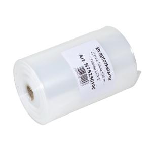 Byggetørreslange 250mmx0,1mmx100m Transparent LDPE NPA Plast