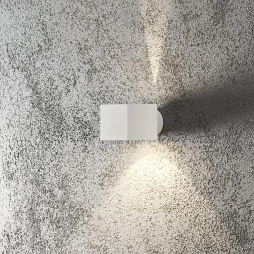 Modena Wall Light Square G9 230-240V IP44 White Konstsmide