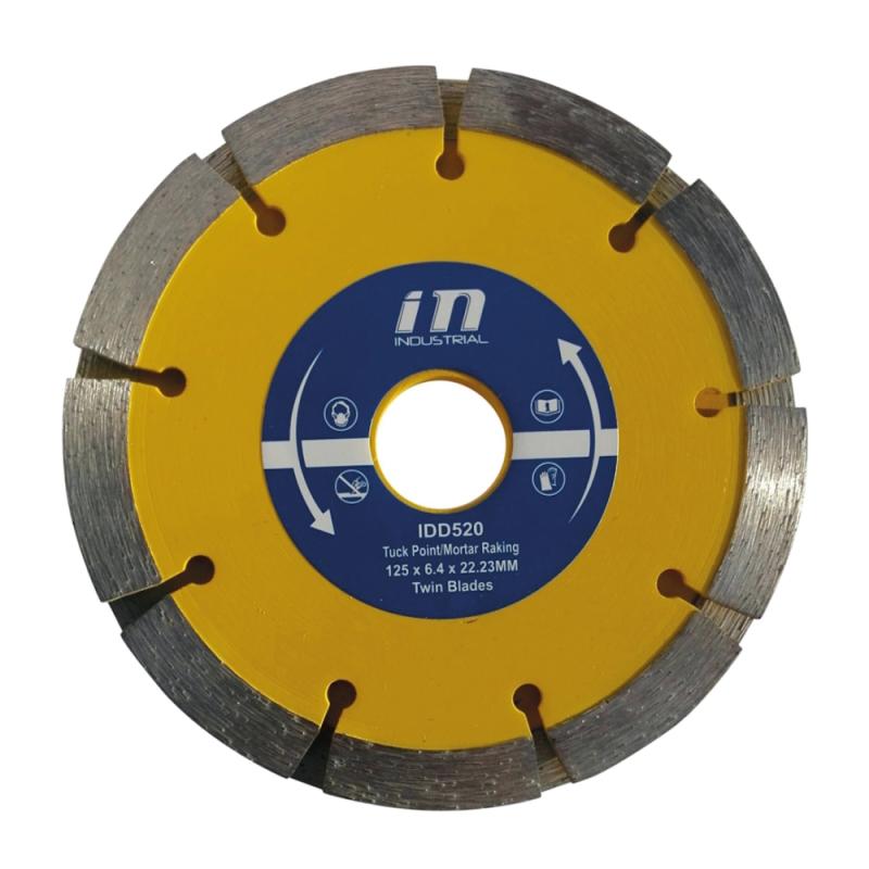 Fogfräsklinga Dubbel 125x6,4mm Industrial