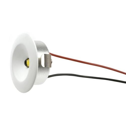 Mini Downlight 1,2W 350mA 3000K IP21 Hvid Designlight
