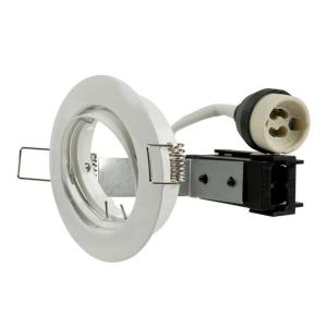 Downlight GU10 Rund 50W 230V IP21 Mat Hvid Designlight