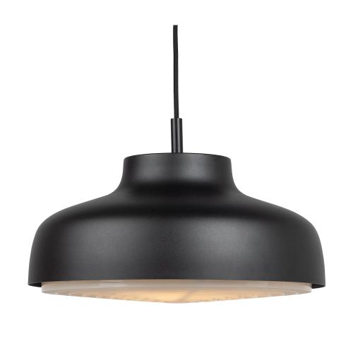 Pendellampe Retro Med Dæmpbar LED 830 E27 14W 220-240V 1720lm 3000K Mat Sort IP20 Solar Light