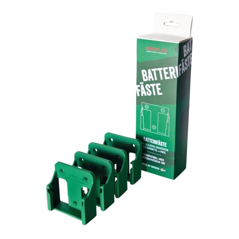 Batterihållare Hikoki/Hitachi 18V 4st Griplis