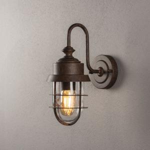 Cerignola Wall Lamp E27 Rust Color, Konstsmide