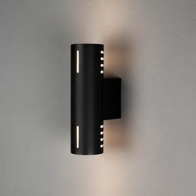 Cuneo Væglampe E27 230-240V IP54 Sort Konstsmide