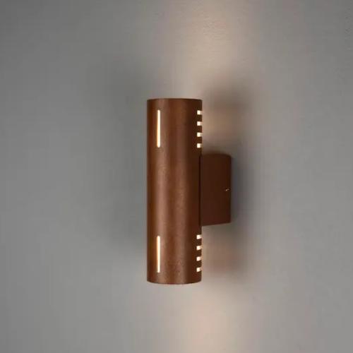 Cuneo Vägglykta E27 230-240V IP54 Rost Konstsmide