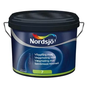 Väggfärg 7 Original Vit Matt 10L, Nordsjö