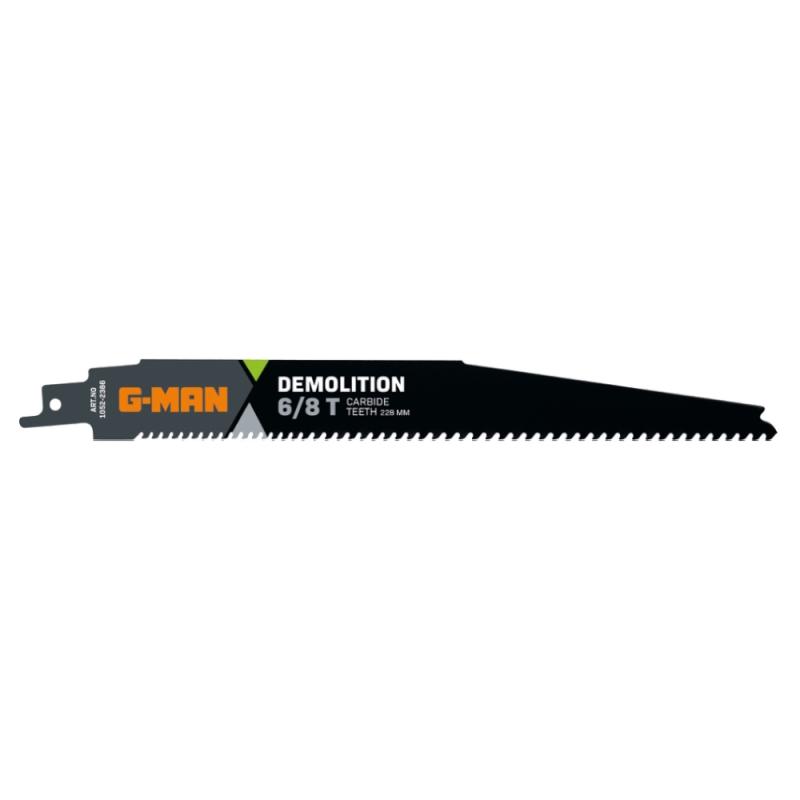 Bajonetsavklinge Carbide Demolition 228mm G-Man
