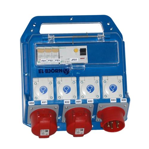 Byggecenter Mini 16A 230/400V 30mA Elbjörn